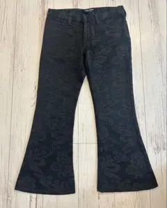 JUNYA WATANABE 花柄 ジャガード フレアパンツのサムネイル