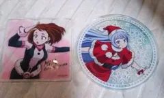 僕のヒーローアカデミア お茶子 ・ねじれ アクリルコースターセット