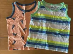 H&M タンクトップ 2枚セット 92サイズ