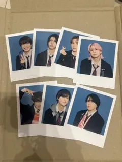 Snow Man カレンダー特典 ポラロイド写真セット 岩本、目黒以外