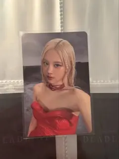 BLACKPINK ROSÉ(ロゼ) DEADLINE トレカ