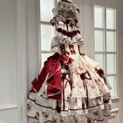 British Dreams ジャンパースカートL ロング丈 華ロリ ロリータ - メルカリ