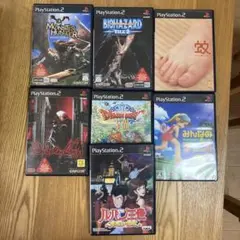 まとめ　セット　ゲーム　PS2　 バイオハザード　モンスターハンター 蚊