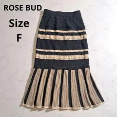 ROSE BUD ローズバッド レース ロングスカート フリーサイズのサムネイル