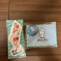 リカちゃんくじ　07ブランケット&クッション　11ダイカットキーチェーン