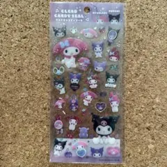 サンリオ クリアキャンディーシール クロミ マイメロ