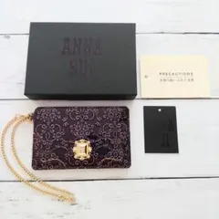 ANNA SUI ヴィンテージローズ アナスイ フラグメントケース ワイン 