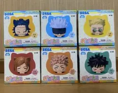 呪術廻戦　おひるねこ フィギュア 6体セット