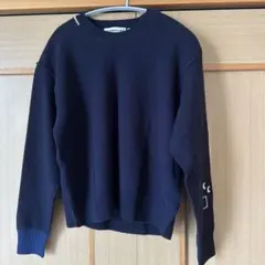 ANYA HINDMARCH UNIQLO ニット ネイビー Lのサムネイル