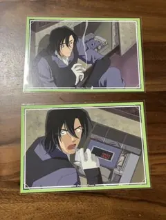 名探偵コナン　萩原研二　場面写ポストカード　 　画像の2枚セット