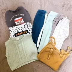 ベビー服セット（トップス・ボトムス）まとめ売り