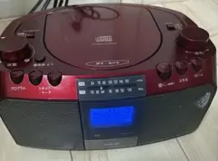 KOIZUMI(コイズミ) CDラジカセ　レッドのサムネイル