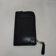 dunhill　コインケース　黒 ジッパー式