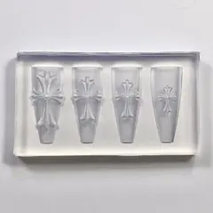 クロスモールド 十字架 シリコンモールド クロスネイル クロス クロムネイル