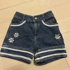 mezzo pianoショートパンツリポン付き