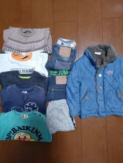 90cm 男の子向け古着 まとめ売り 9点