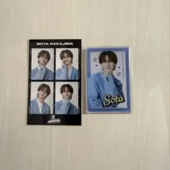 FANTASTICS FCロト マグネット　フォトステッカー　中島颯太