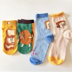 パンどろぼう　レディースソックス　4足セット