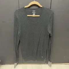 DIESEL グレー Vネックニットのサムネイル