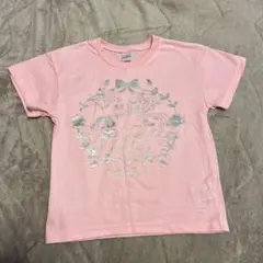 ディズニープリンセス Tシャツ 120サイズ ピンク