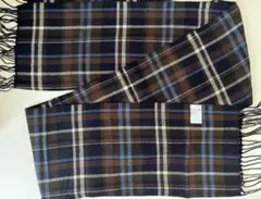 【美品】ユニクロ　UNIQLO チェック柄　マフラー 180×50