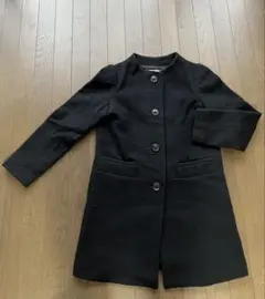 ⭐︎アダム エ ロペ　ブラック ピーコート サイズ38⭐︎