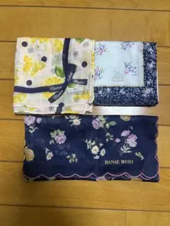 ハンカチ 3枚CLATHAS HANAE MORI pierre cardinのサムネイル