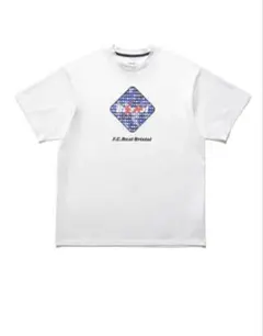 F.C.Real Bristol FRAGMENT 白TEE Mサイズのサムネイル