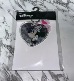 Disney ミニーマウス ハート型キーホルダー