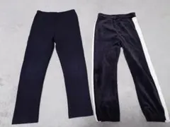 フリース ブラックのボトムス 120サイズ