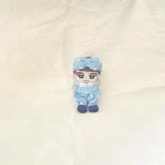 すのチル　チルぬい　服　くしゅくしゅヘアバンド　ライトブルー【SnowMan