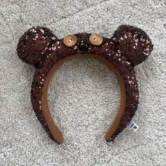 USJ クマ耳カチューシャ ブラウン