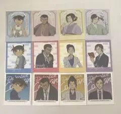 名探偵コナン フォト風メタルステッカーコレクション コナン 大和 上原 諸伏