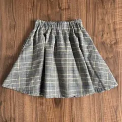 GLOBAL WORK グローバルワーク　チェック柄フレアスカート