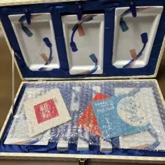 有田焼　色鍋島　肥前有田　其泉窯　皿と箸置きの5枚セット