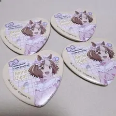 ウマ娘　シングレ　ハート缶バッジ　アトレ　キャラポップストア　ベルノライト