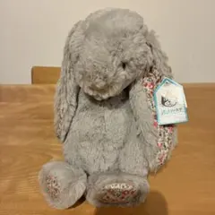 【タグ付き新品】JELLYCAT ブロッサムバニー　グレー　Mサイズのサムネイル