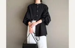 シャツ 長袖 オーバーサイズ