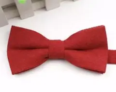 [新品] 蝶ネクタイ レッド 赤
