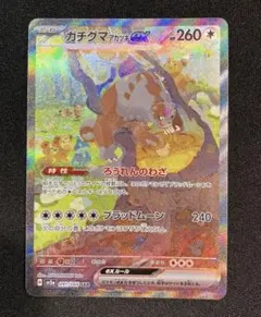 2026年最新】ガチグマアカツキex SAR クリムゾンの人気アイテム - メルカリ