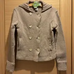 CYRILLUS 女児ニットジャケットモーブピンク140センチ
