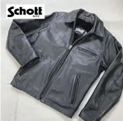 Schott ブラック レザージャケット