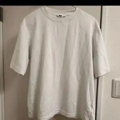 UNIQLO U ユニクロ ユー エアリズムコットンオーバーサイズTシャツ L