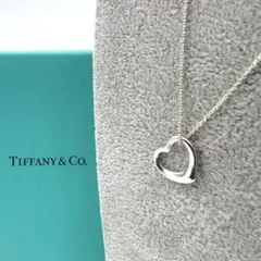 現行品Tiffanyティファニー オープンハートネックレス Ag925 7mm