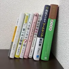 ○自己啓発本 物販 生活習慣 思考 セルフマネジメント 成功するための