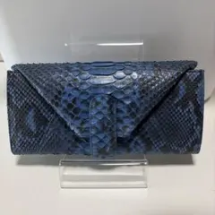 カロッセ パイソンレザー ショルダーバッグ ブラック 美品、希少品 