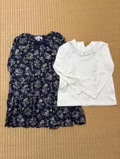 マザウェイズ ワンピース&カットソー 子供服 女の子 104cm