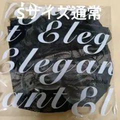 モモフル吸水ショーツ レースデザイン ブラック S