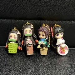 鬼滅の刃　トゥインクルドーリー　キーチェーン　 禰豆子 炭治郎 カナヲ 4個