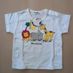moujonjon 動物柄　Tシャツ　80のサムネイル